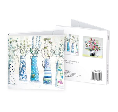 "Vases" Notecards (8/8), 2 assortert