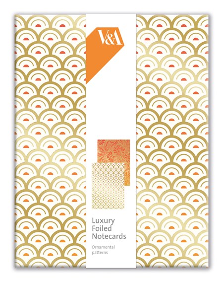 "Ornamental Patterns" Luxury Notecards (16/16), 2 assortert