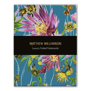 "Floral Blooms" Luxury Foiled Notecards, 2 ass (16/16)
