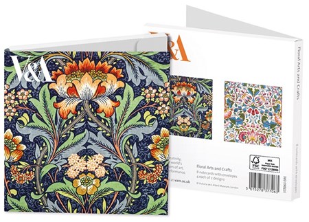 "Floral Arts and Crafts" Notecards 8/8