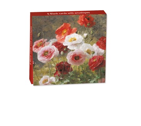 "Poppies" Mini Notecards 8/8