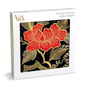 "Kimono Flower" Luxury Notecards 6/6