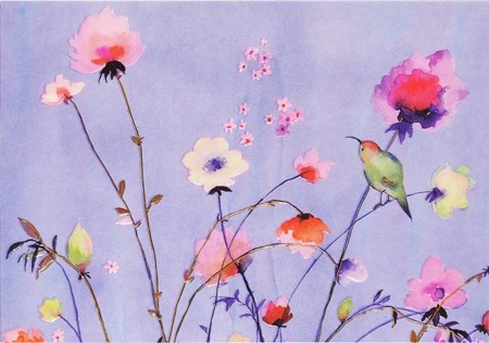 "Lavender Wildflowers" Notecards 14/15