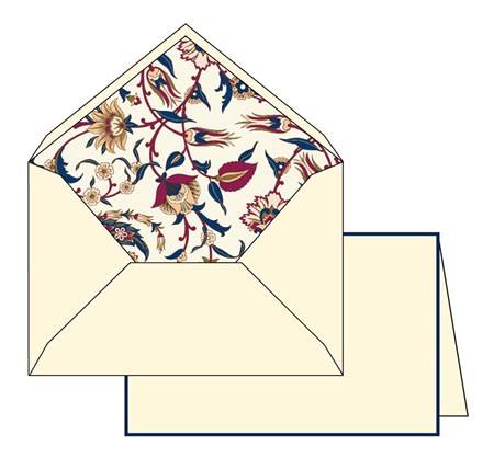 Kortpakke "Italien Pattern" 10/10, 8,5 x 13 cm