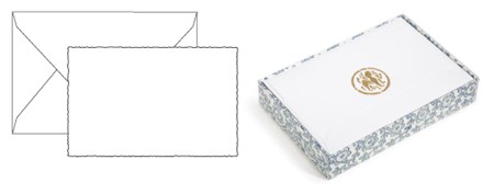 Kortpakke "Social Stationery - White" 10/10, 8,5 x 13 cm