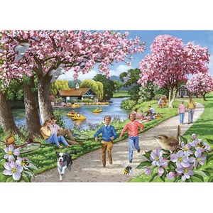 "Apple Blossom Time" Puslespill 1000 biter.
