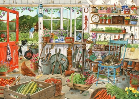 "Potting Shed" Puslespill 1000 biter.