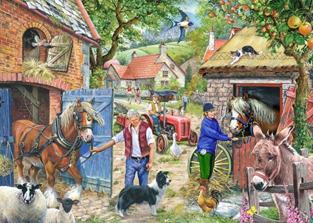 "Appletree Lane" Puslespill 1000 biter.