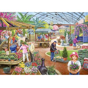 "At The Garden Centre" Puslespill 500 biter.