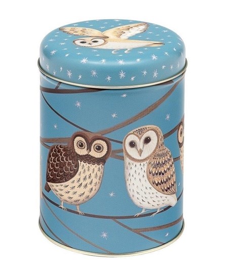 "Dog & Dome - Owl" Round Caddy