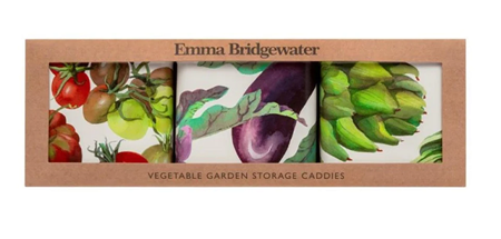 "Emma Bridgewater - Dig the Garden" 3 kvadratiske bokser