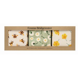 "Buttercup - Emma Bridgewater" Set of 3 Square Caddies