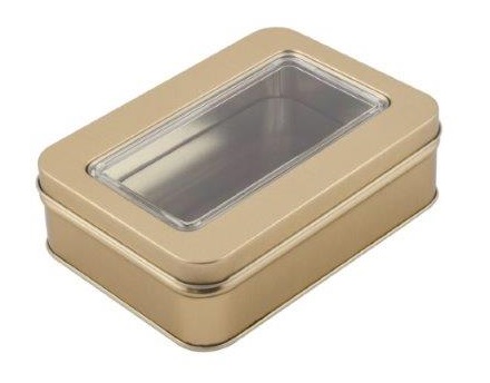 "Gold" metalleske m/vindu