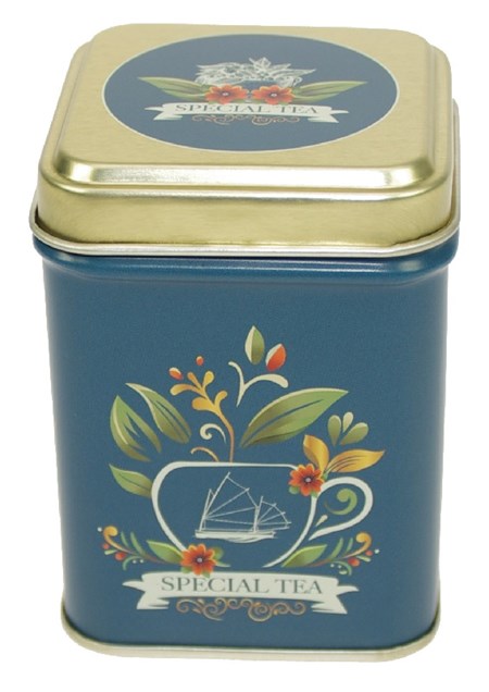 "Tea Time" Kvadratisk te-boks