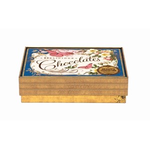 "Nostalgia - Blue Large Chocolate Tin"