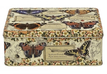 "Nostalgia - Vintage Butterflies" Deep Rectangular