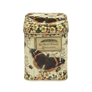 "Nostalgia - Vintage Butterflies" 100 gm Square Tin