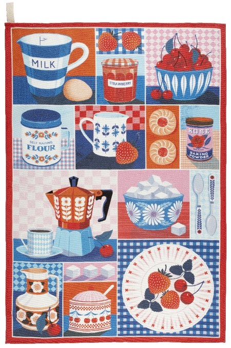 "Printer Johnson - Kitchen" Tea Towel