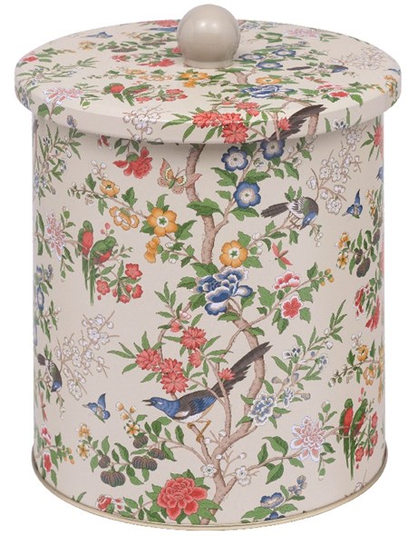 "Sanderson - Chinoiserie Hall" Medium Biscuit Barrel