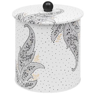 "Sara Miller - Artisanne Noir" Biscuit Barrel