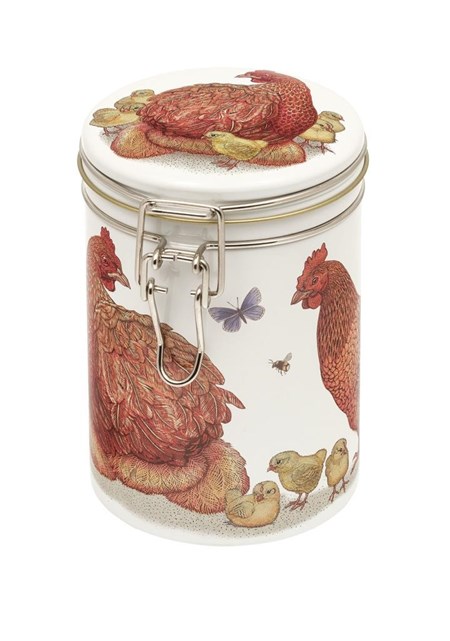 "Hens - Vanessa Lubach" Clip Lid Caddy