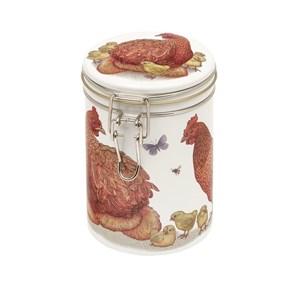 "Hens - Vanessa Lubach" Clip Lid Caddy