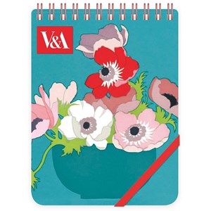 "Anemones Woodcut" Reporter Notepads