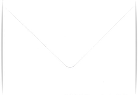 Konvolutter, Hvit, rektangulære, 133 x 184 mm. 10 stk.