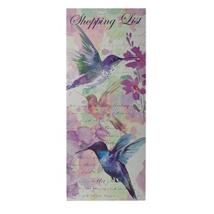 "Hummingbird" Shopping List