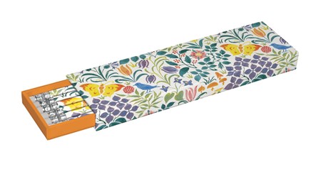 "Spring Flowers", Pencil Box, 6 Eraser-tippe