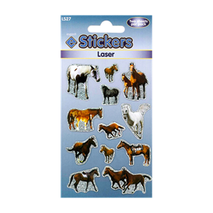 Stickers "Laser Horses"