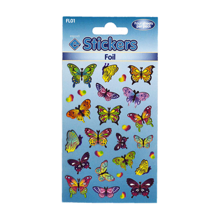 Stickers "Foil Butterflies"