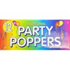 "Party Poppers, 12 Pieces"