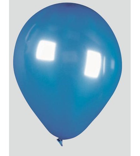Ballonger "Shiny Blue" (30cm) 15 stk.