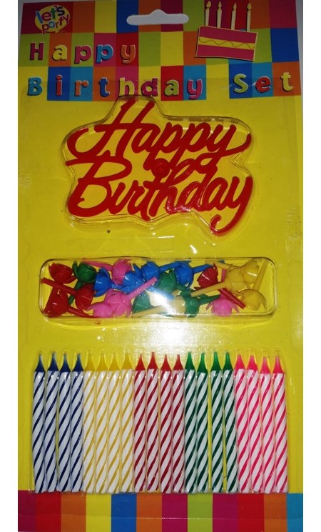 Kakelys, "Happy Birthday Set"