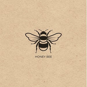 "Honey Bee"100% Recycled Servietter, 33 x 33 cm, 20