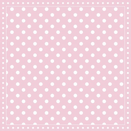 "Stripes Dots Pink"Servietter, 33 x 33 cm, 20 stk
