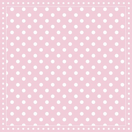 "Stripes Dots Pink"Servietter, 33 x 33 cm, 20 stk