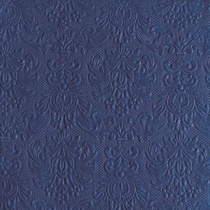 "Elegance Navy" Servietter, 33 x 33 cm, 15 stk