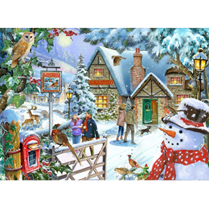 "Snowman's View" Puslespill 1000 biter