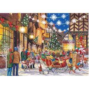 "No. 20 - Santa Switch On" Puslespill 1000 biter