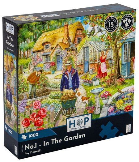 "No.1- In The Garden" Puslespill 1000 biter
