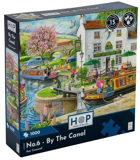 "No.6 - By The Canal" 1000 biter puslespill
