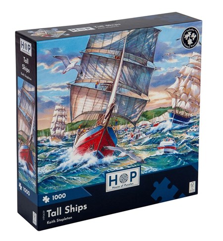 "Tall Ships" Puslespill 1000 biter