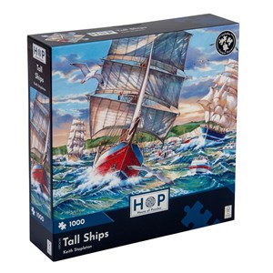 "Tall Ships" Puslespill 1000 biter