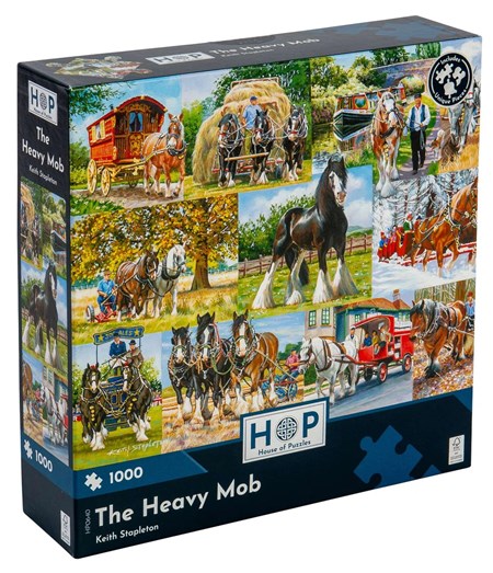 "The Heavy Mob" Puslespill 1000 biter