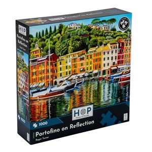 "Portofino on Reflection" Puslespill 1000 biter