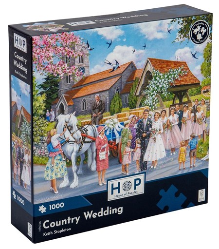 " Country Wedding" Puslespill 1000 biter