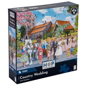 " Country Wedding" Puslespill 1000 biter