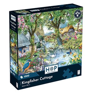 "Kingfisher Cottage" Puslespill 1000 biter